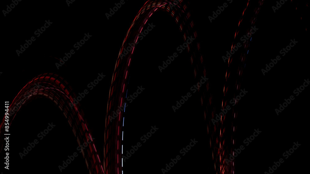 Naklejka premium Digital Wallpaper Gaming Streaming Background Futuristic Abstract Neon Overlay Effect