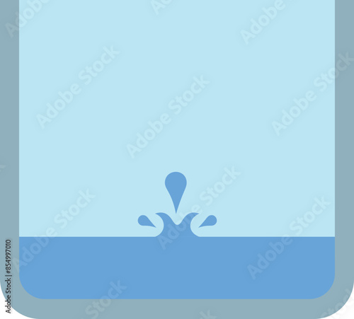 Water Tank Filled Water