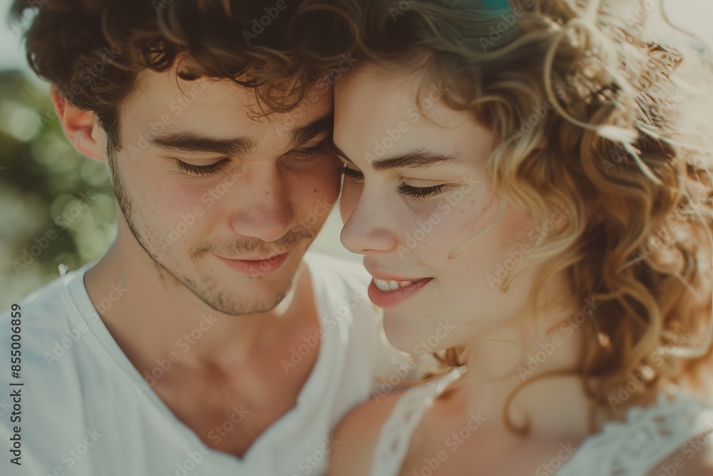 Celebrating Love: Joyful Couple Embracing in Park Documentary -Style Shot Celebrating Love: Joyful Couple Embracing in Park Documentary -Style Shot