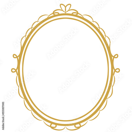 Mirror frame Illustration 
