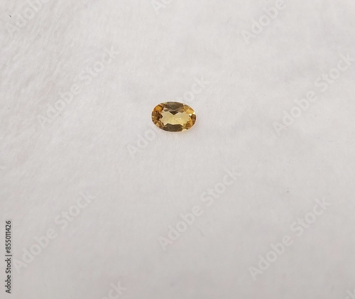 Wallpaper Mural Citrine gemstones yellow oval front
 Torontodigital.ca