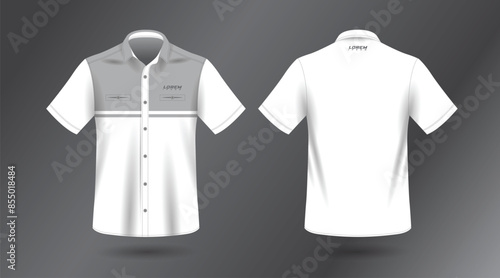short sleeve work shirt