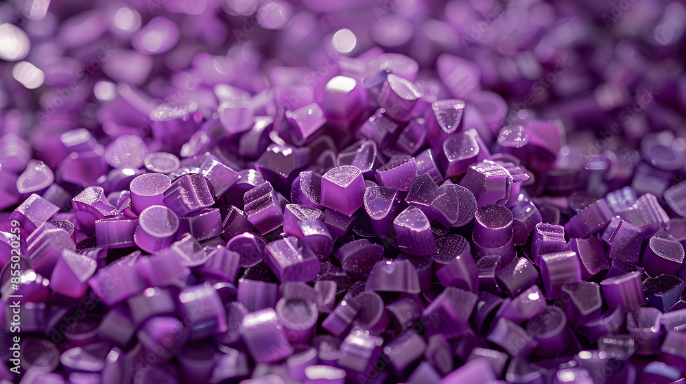 polymer masterbatch granules isolated on a purple texture background for banner design for product profile photos in industrial plastic company catalogues polymer masterbatch granules isolated on a purple texture background for banner design for product profile photos in industrial plastic company catalogues