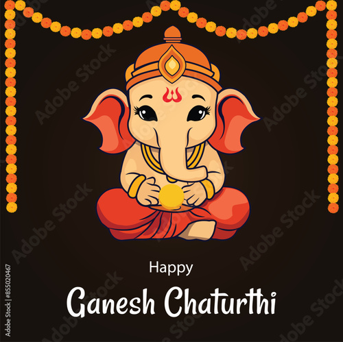 Indian Hindu God Lord Ganesha beautiful images