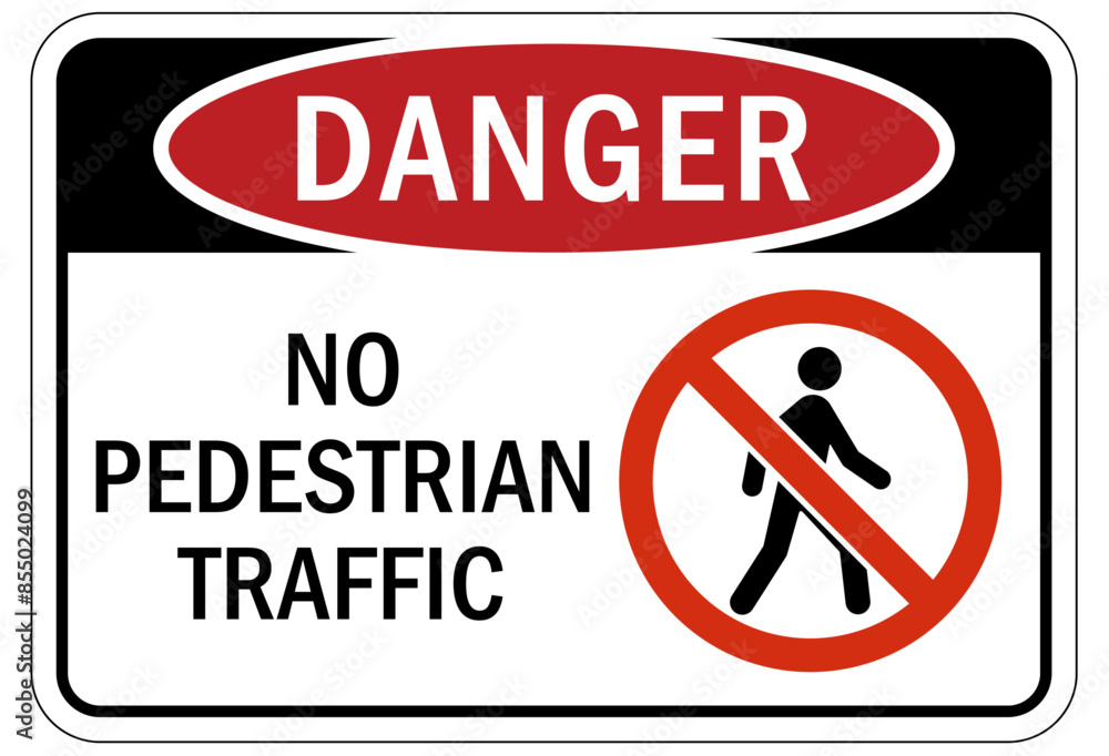 Pedestrian walkways sign no pedestrian traffic Pedestrian walkways sign no pedestrian traffic
