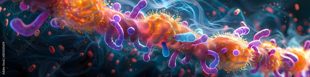Unveiling the Skin Microbiome A Vibrant Microscopic of Diverse Epidermal Bacteria and Microbial Unveiling the Skin Microbiome A Vibrant Microscopic of Diverse Epidermal Bacteria and Microbial
