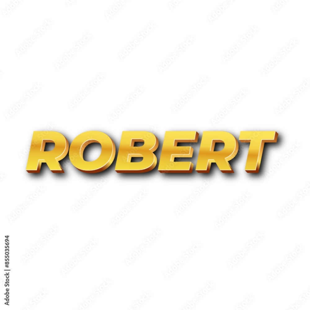 3D Robert name poster art 3D Robert name poster art