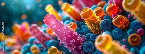 Vibrant Depiction of the Diverse Human Microbiome In Depth of Gut and Skin Microbiota