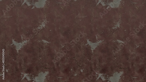 Texture material Plaster wall Damaged (Red)