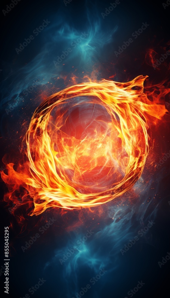 Dynamic flames of passion a fiery match symbolizing intense emotions and potential burnout Dynamic flames of passion a fiery match symbolizing intense emotions and potential burnout