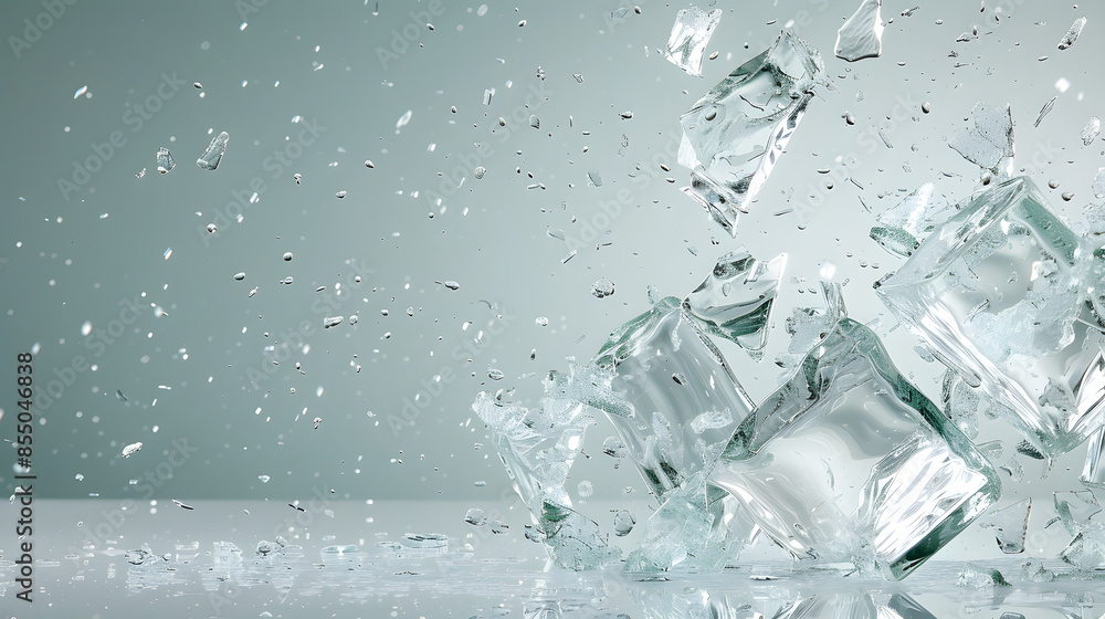 broken glass flew broken glass flew