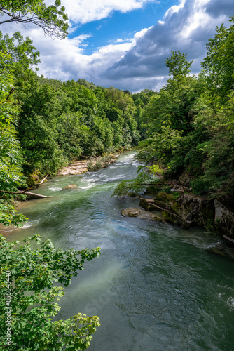 La rivière Le Fier à Annecy