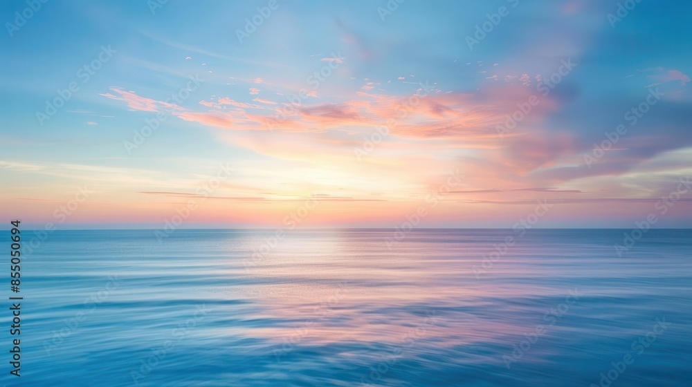 abstract coastal wallpaper with vibrant sunrise blue sky and sea seascape concept abstract coastal wallpaper with vibrant sunrise blue sky and sea seascape concept