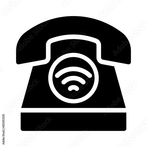 landline glyph icon