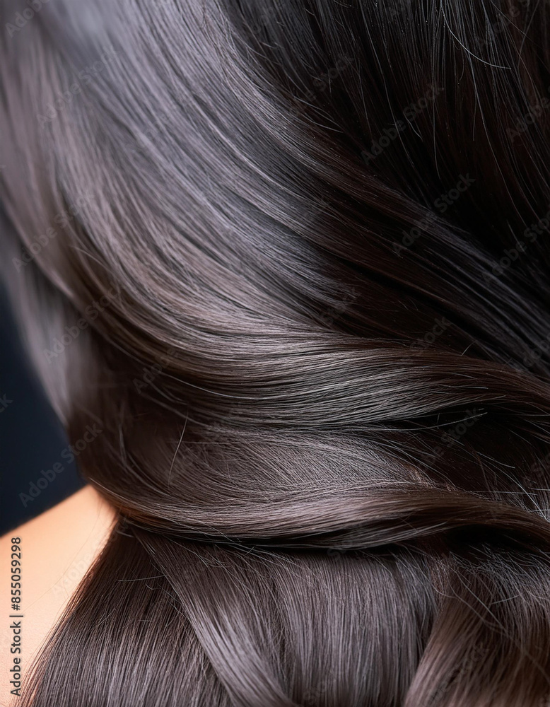 background, macro closeup of dark hair of a beautiful young model in motion. Shampoo conditioner hair product advertisement. isolated on dark background
background, macro closeup of dark hair of a beautiful young model in motion. Shampoo conditioner hair product advertisement. isolated on dark background