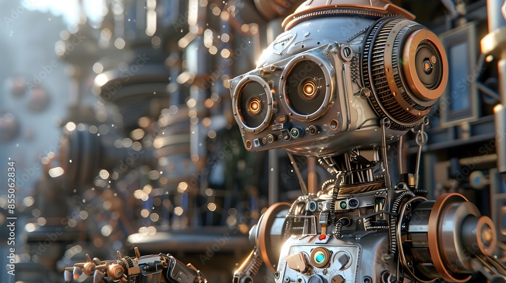 Steampunk Robot Sparking Ethical Debates Over Social Media Relationships Steampunk Robot Sparking Ethical Debates Over Social Media Relationships