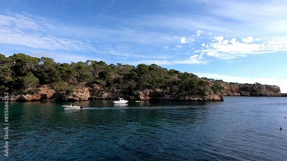 Balearic Island, Palma de Mallorca small port at the Mediterranean Sea Balearic Island, Palma de Mallorca small port at the Mediterranean Sea