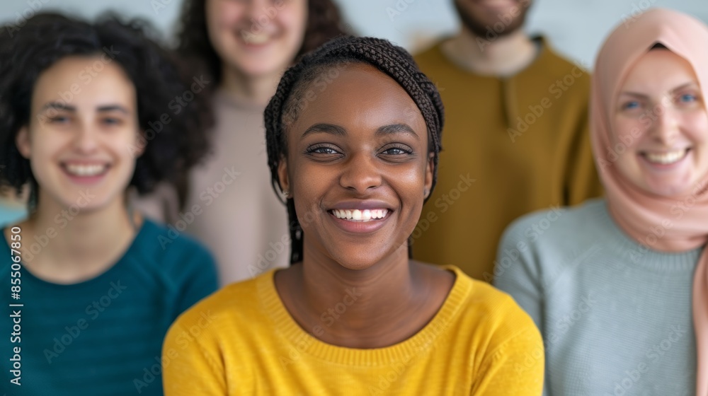 Collaborative Meeting of Happy Colleagues in a Casual Office Setting Generative AI Collaborative Meeting of Happy Colleagues in a Casual Office Setting Generative AI