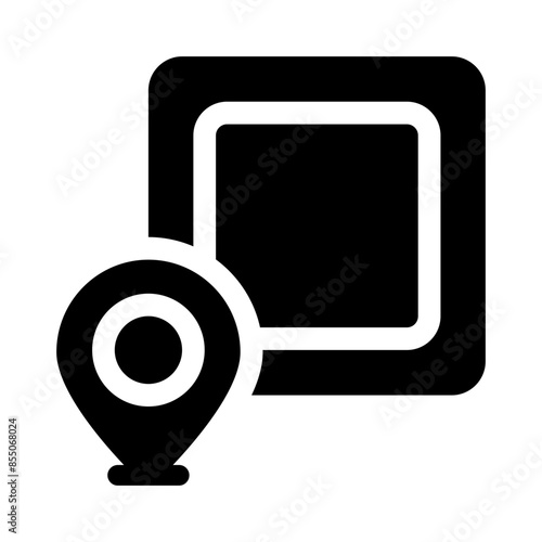 geotag glyph icon