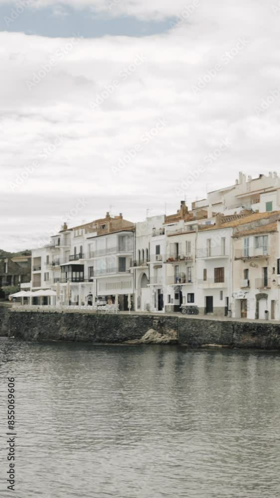 Cadaques, Province Of Girona, Catalonia, Spain. Panorama Cityscape Cadaques, Province Of Girona, Catalonia, Spain. Panorama Cityscape