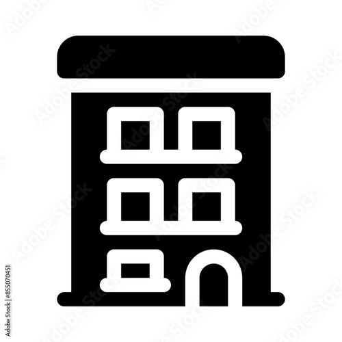 appartment glyph icon