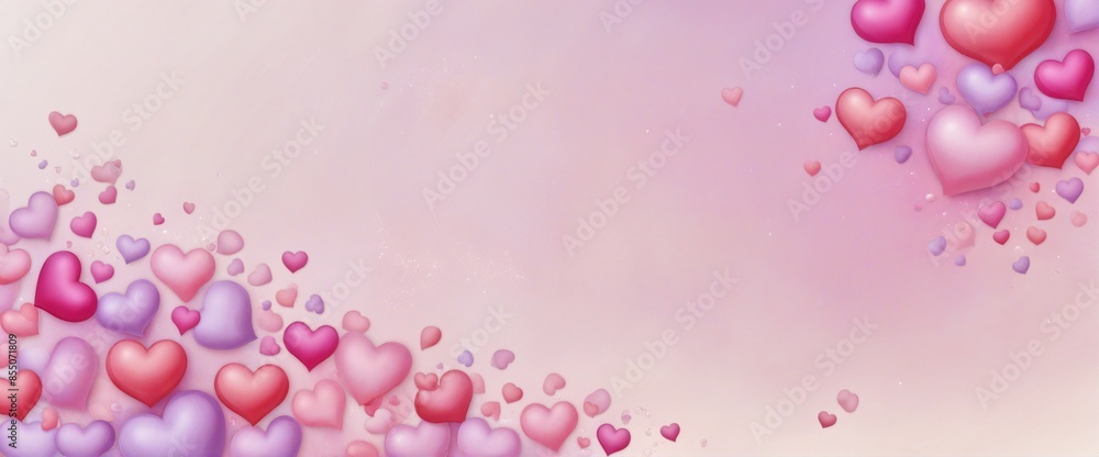 Romantic Celebration in Pink and Purple Romantic Celebration in Pink and Purple