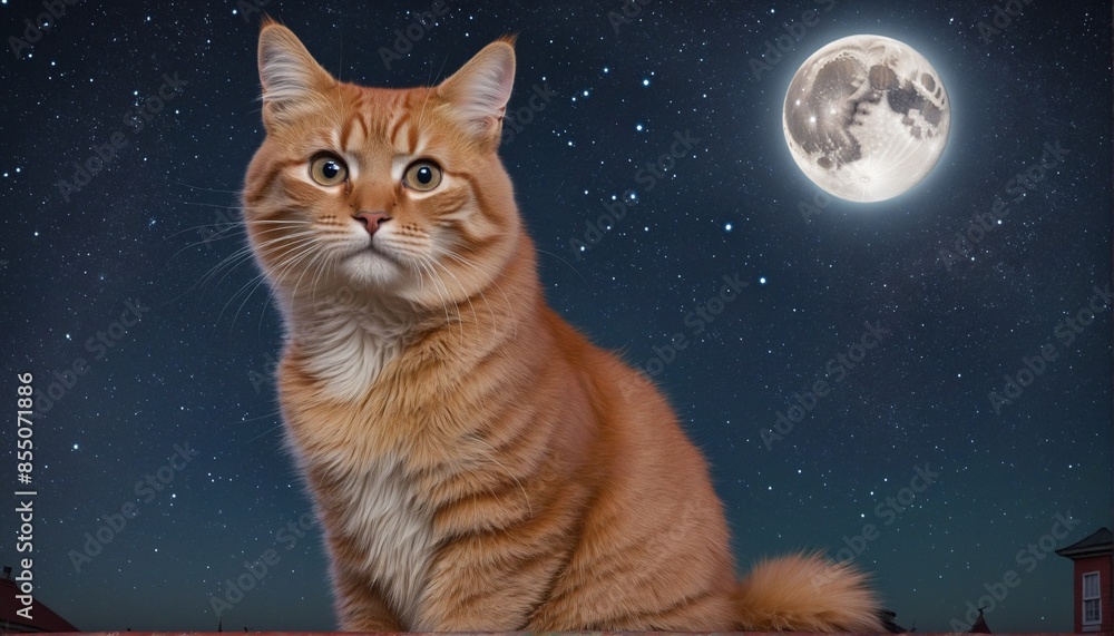 Midnight Whiskers: A Nighttime Portrait of Urban Feline Beauty Midnight Whiskers: A Nighttime Portrait of Urban Feline Beauty