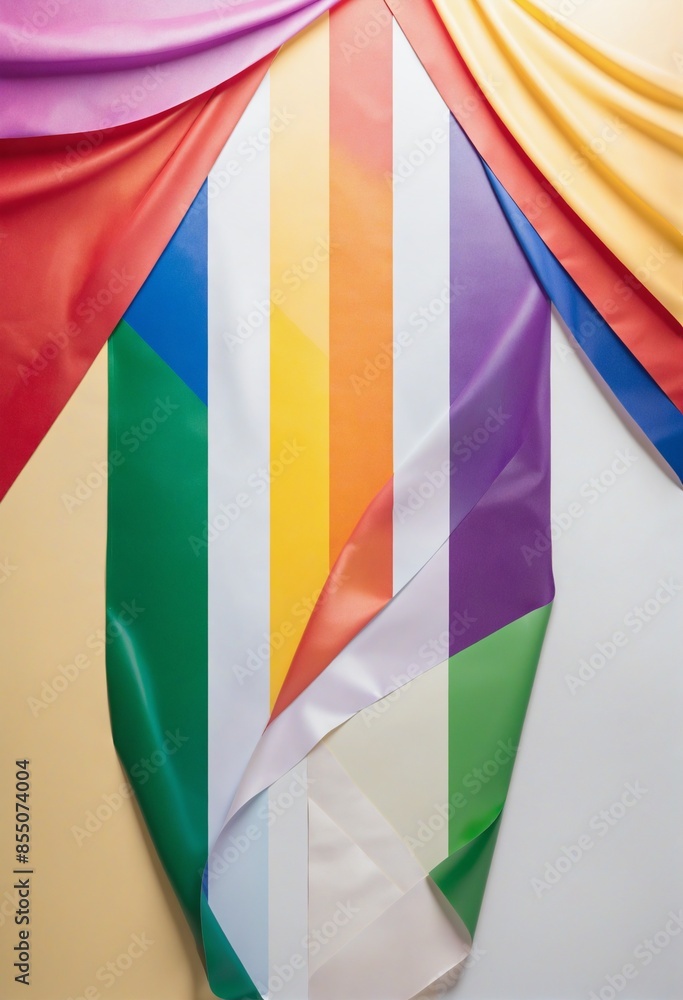 Naklejka premium Diverse Pride: Embracing Equality and Unity