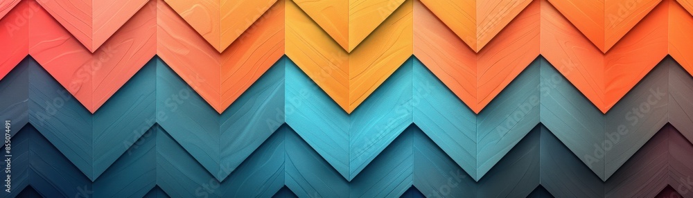 Abstract geometric pattern with warm and cool colors. Abstract geometric pattern with warm and cool colors.