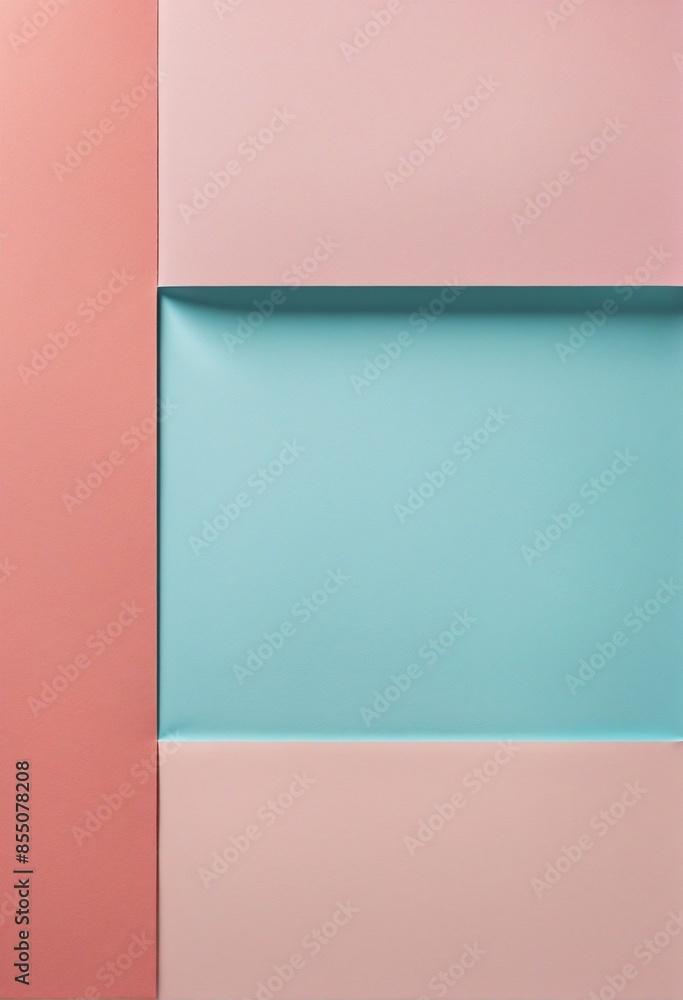 Soft Geometry in Pastel Shades Soft Geometry in Pastel Shades