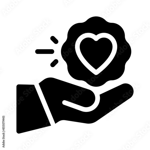 give glyph icon