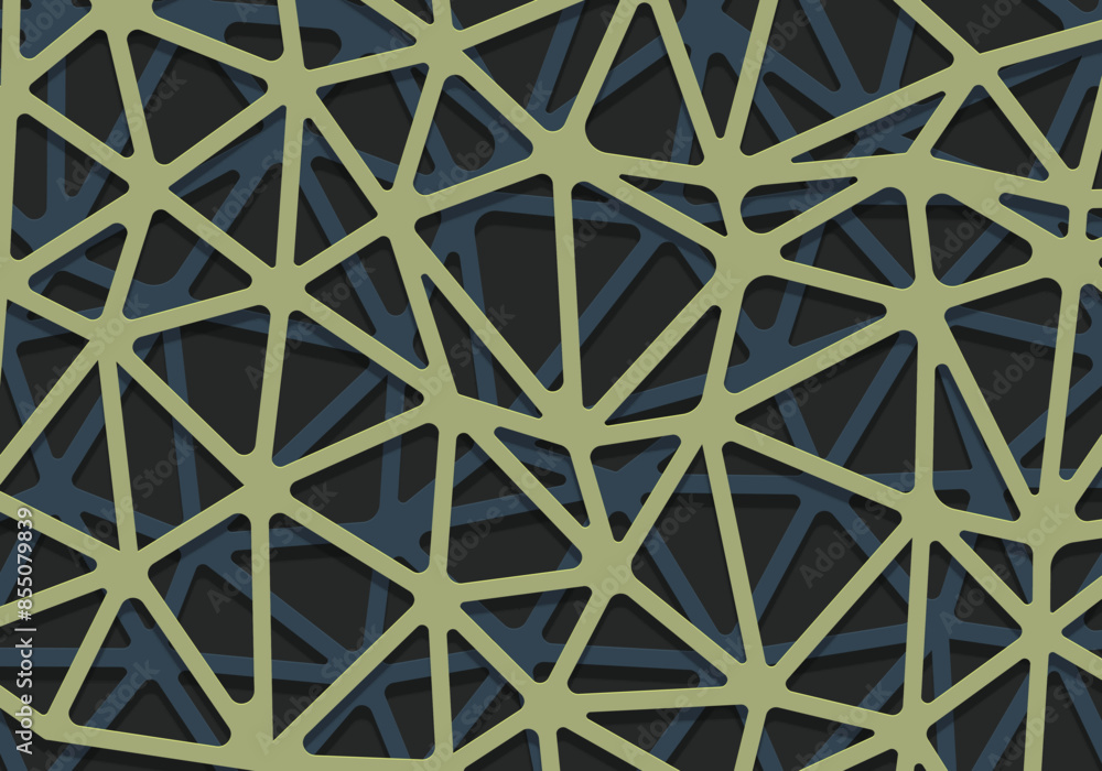 Geometric line overlapping layer background. Geometric line overlapping layer background.