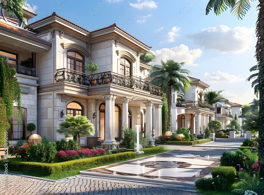 European style villa European style villa