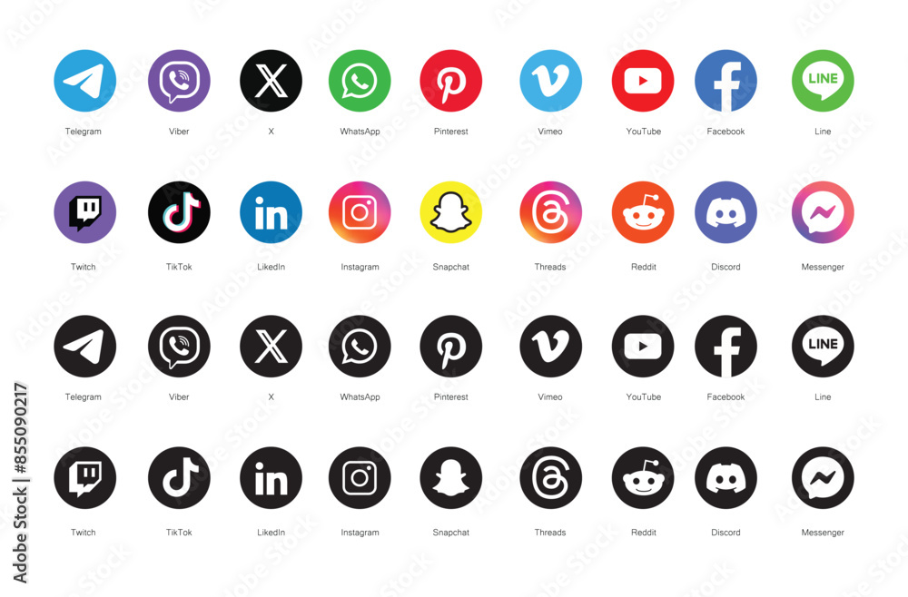 latest-updated-social-media-icon-set-2024-top-20-social-networking
