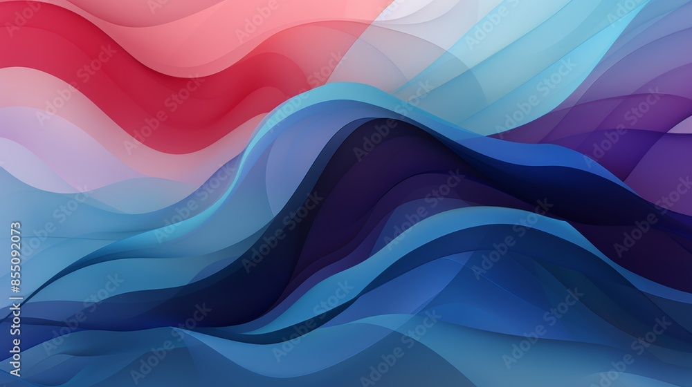 Fototapeta premium An abstract background shades of violet, black, and blue.