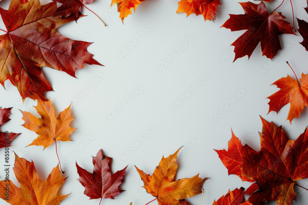 Obraz premium Autumn Leaves Background