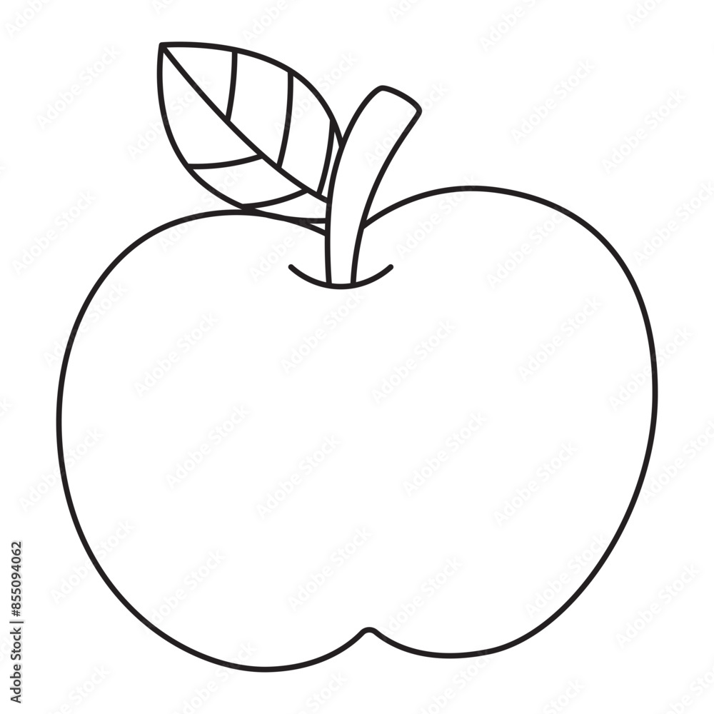 apple fruit line icon. apple fruit line icon.