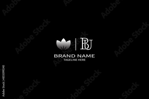 BU letter logo Design. Unique attractive creative modern initial BP initial based letter icon logo