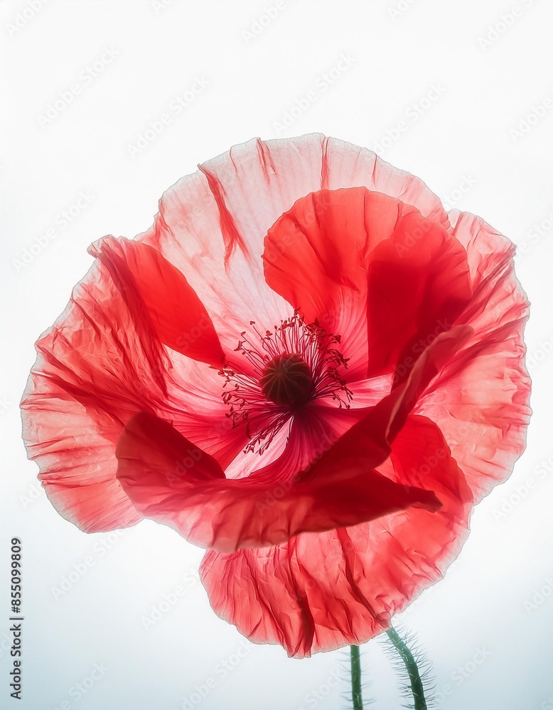 Coquelicot en transparence 5 Coquelicot en transparence 5