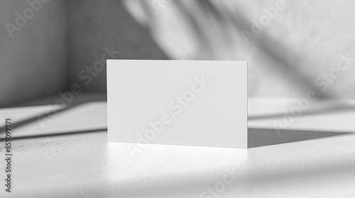 Blank Business Card Mockup Design