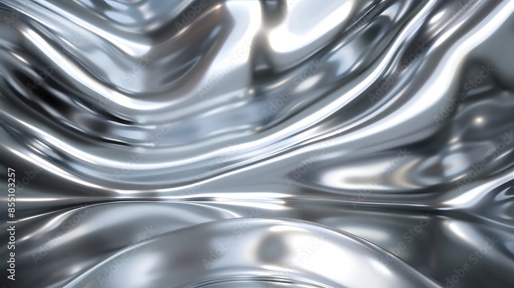Crumpled metallic silver foil paper texture background Crumpled metallic silver foil paper texture background
