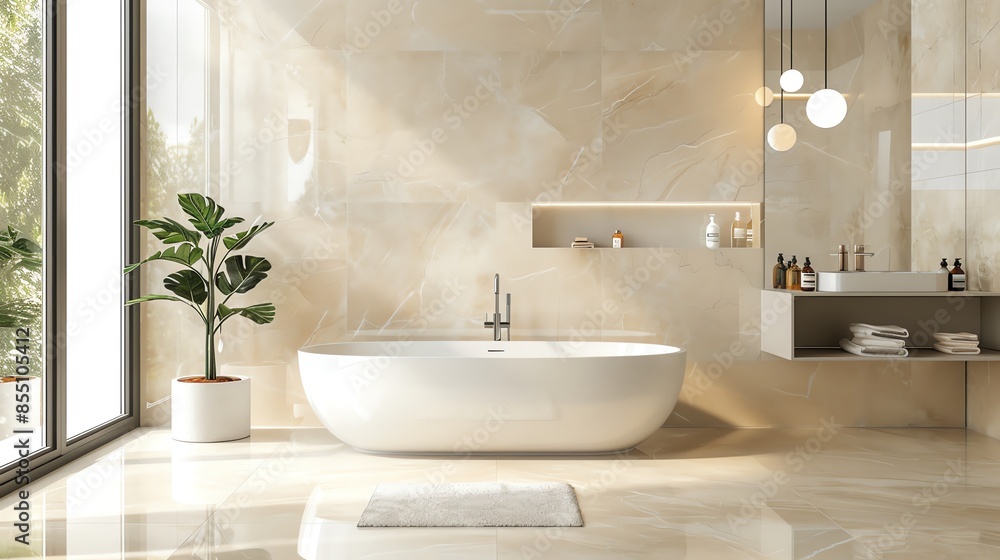 Highresolution image of largeformat bathroom tiles Highresolution image of largeformat bathroom tiles