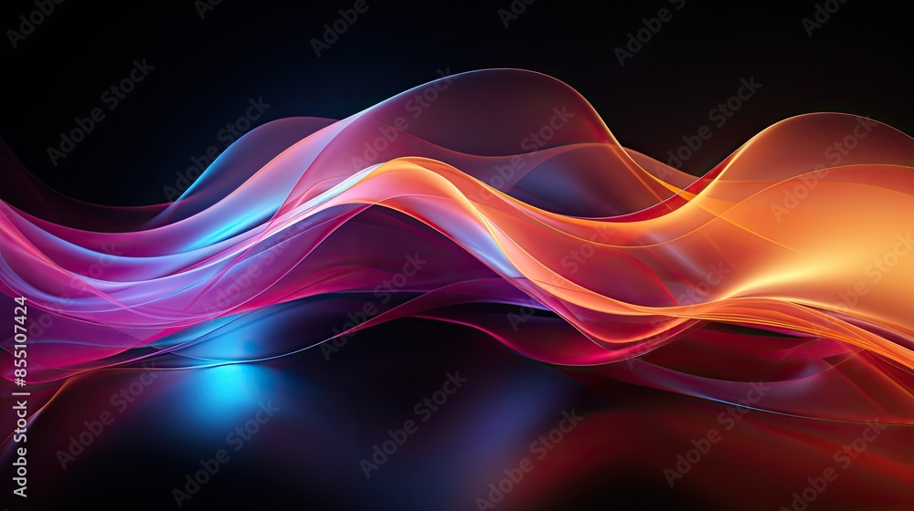 abstract rhythm wavy line graphic for background abstract rhythm wavy line graphic for background