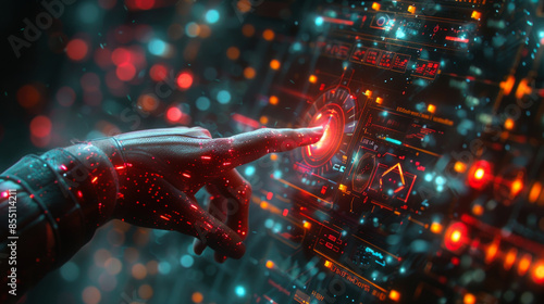Cybernetic Control Interface: Advanced Digital Technology