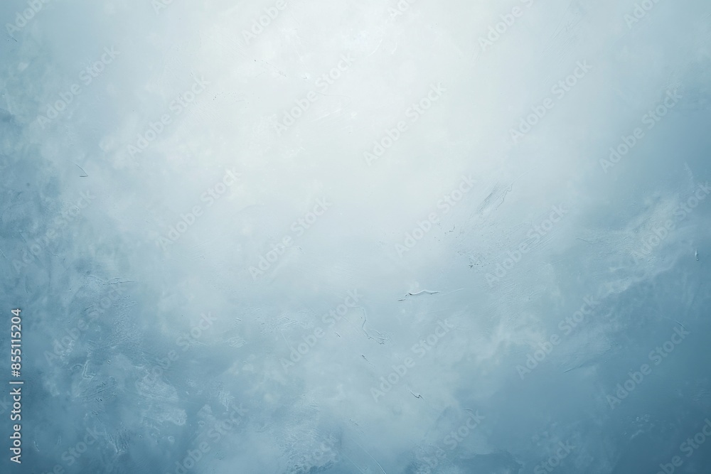 Fototapeta premium A serene abstraction of light blue tones illustrating a tranquil and calming texture. Perfect for backgrounds.