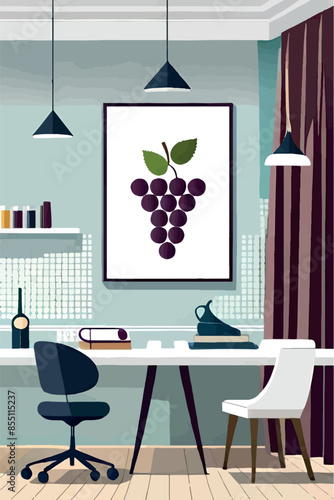 Explore the charm of European architecture and wine with this vibrant poster. Featuring iconic French vineyards, wine bottles, glasses, and a sommelier, perfect for celebrating wine festivals and prom