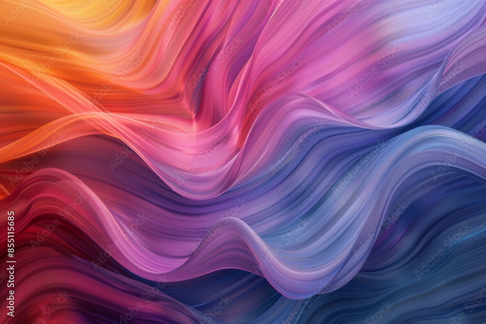 Colorful abstract wave background with vibrant gradient hues Colorful abstract wave background with vibrant gradient hues