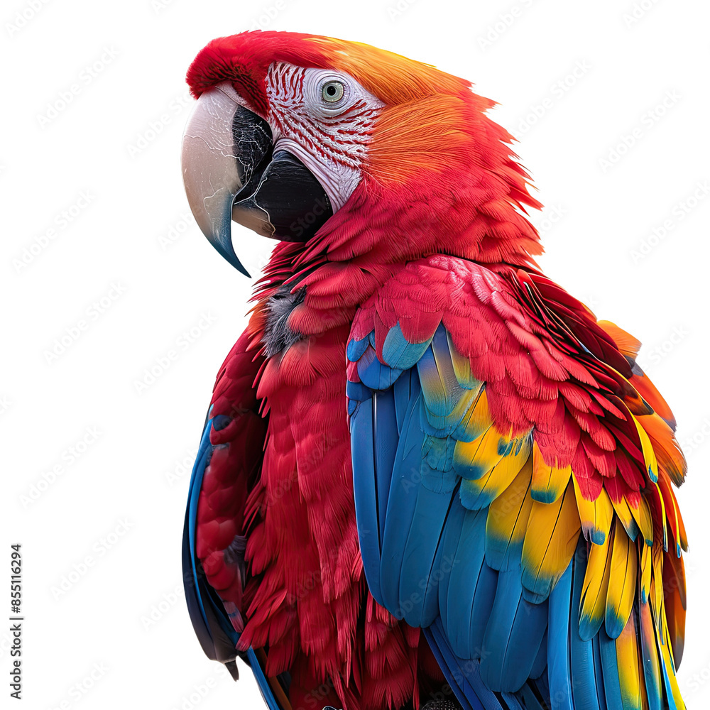 Parrot isolated on transparent background Parrot isolated on transparent background