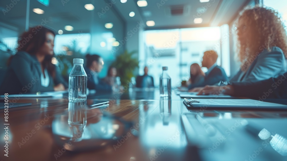 Business professionals consult and organize big data summaries, sharing paper documents and charts in a close-up conference meeting. Business professionals consult and organize big data summaries, sharing paper documents and charts in a close-up conference meeting.