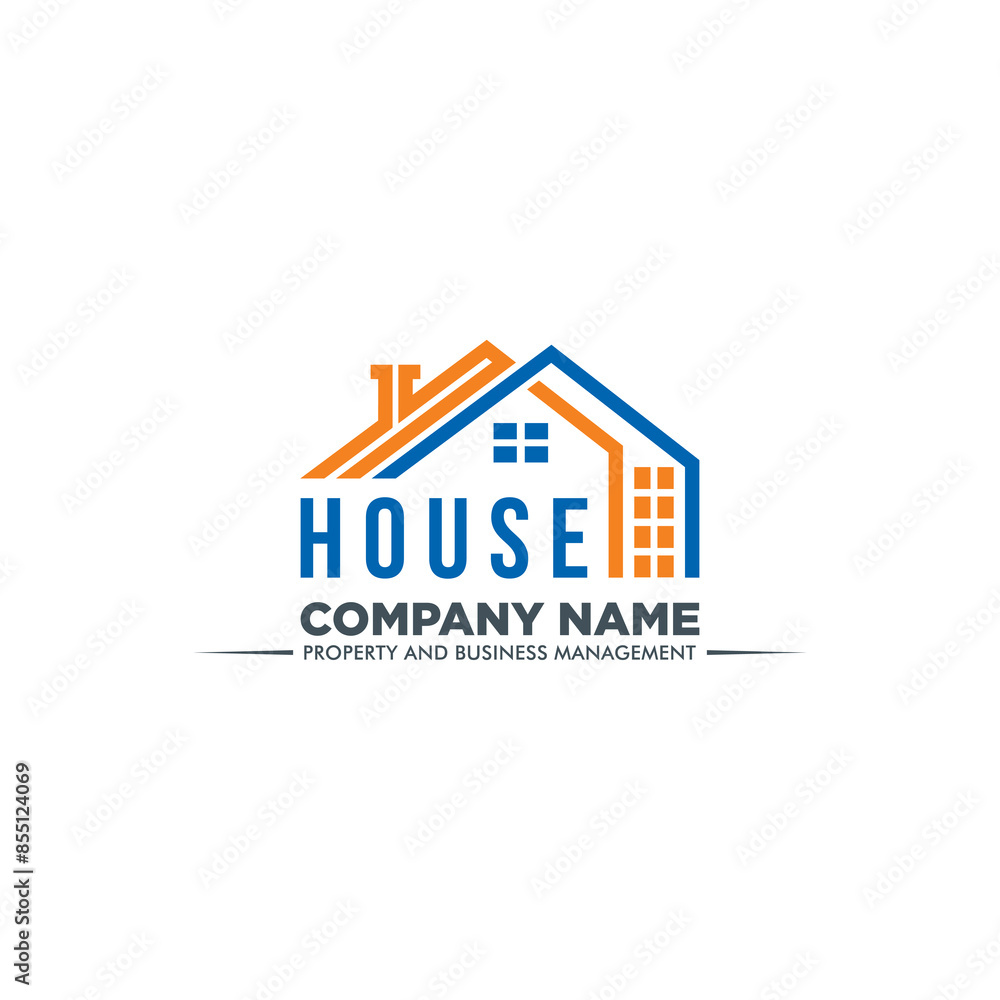 Real estate logo. Design for house, property, real estate, architecture, structure, interior and exterior decoration. Real estate logo. Design for house, property, real estate, architecture, structure, interior and exterior decoration.